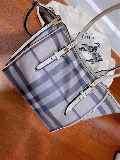 burberry smoked check saddle stitch tote bag|Women’s Designer Tote Bags .